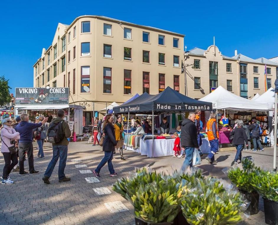 Salamanca Galleria Apartments Hobart Exterior foto